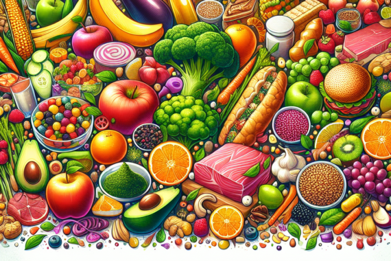 Kreasi Gambar Makanan Sehat yang Menggugah Selera